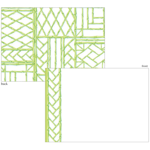 Bamboo Screen Moss Correspondence Cards