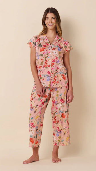 Strawberry Fields Voile Capri Set