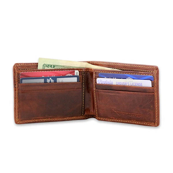 Duck Decoys Needlepoint Wallet | Antique Blue