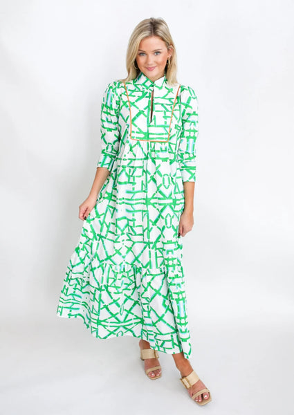 Emerald Trellis Pippa Long