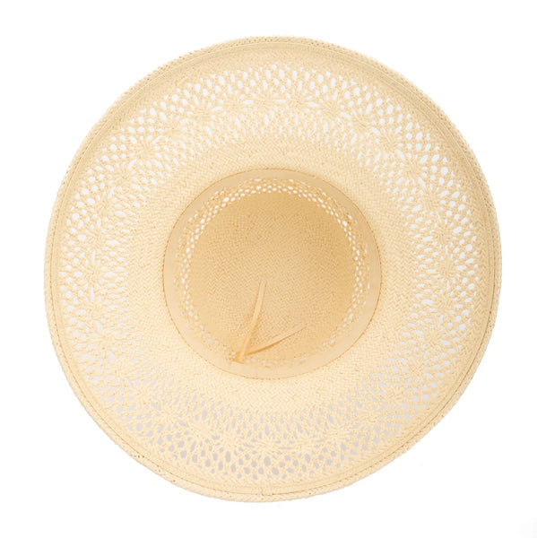 Sandy - Woven Round Crown Hat