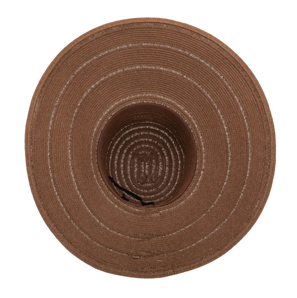 Newport - Women's 6-way Round Crown Sun Hat | Brown