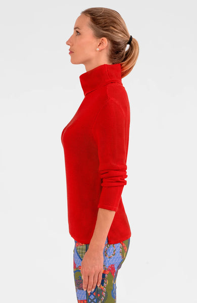 Knit Knit Turtleneck Sweater | Paprika