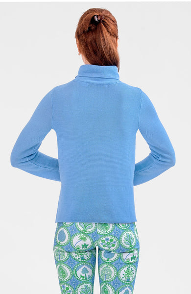 Knit Knit Turtleneck Sweater | Periwinkle
