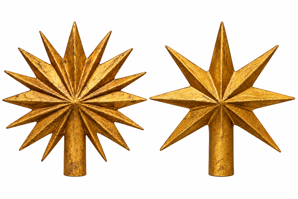Tree Topper | Antiqued Gold