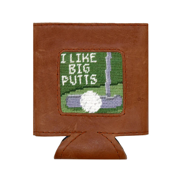 Big Putts Needlepoint Can Cooler