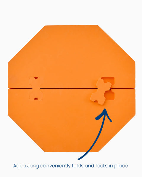 Pink Aqua Jong Pool Mat