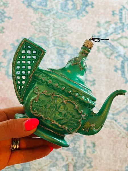 Edenton, North Carolina Teapot Ornament