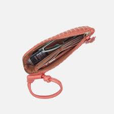 Sable Wristlet | Wild Rose Woven Straw