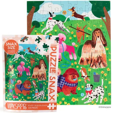 Puppy Park 100 Piece Puzzle