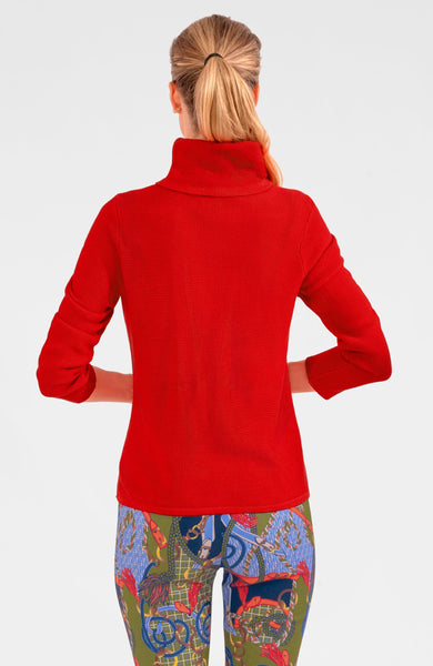 Knit Knit Turtleneck Sweater | Paprika