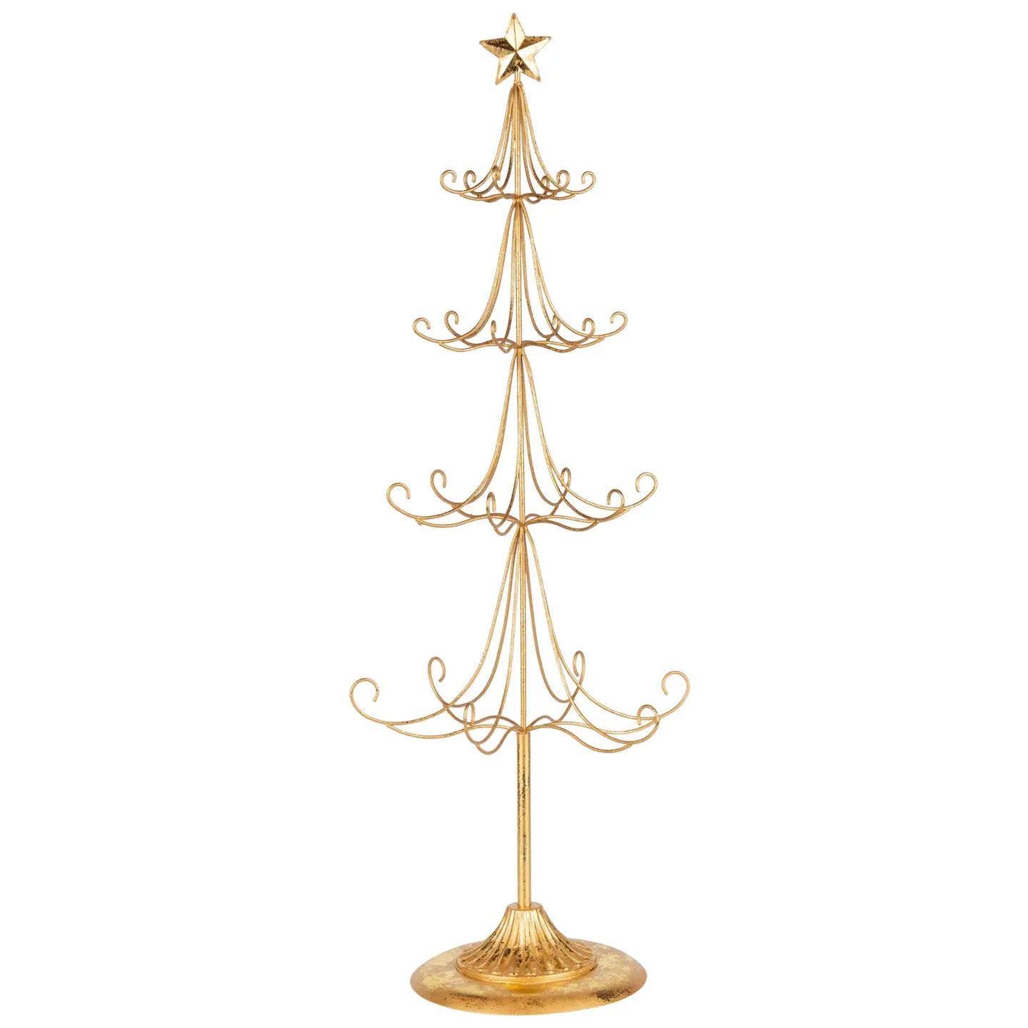 Gold Foiled Metal Display Tree Tablepiece | 28 in