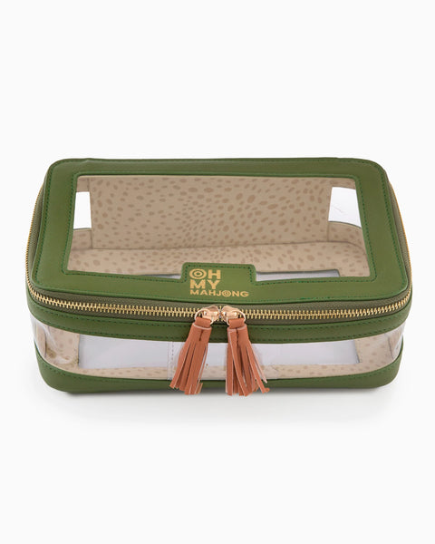 Olive Tile Storage Bag