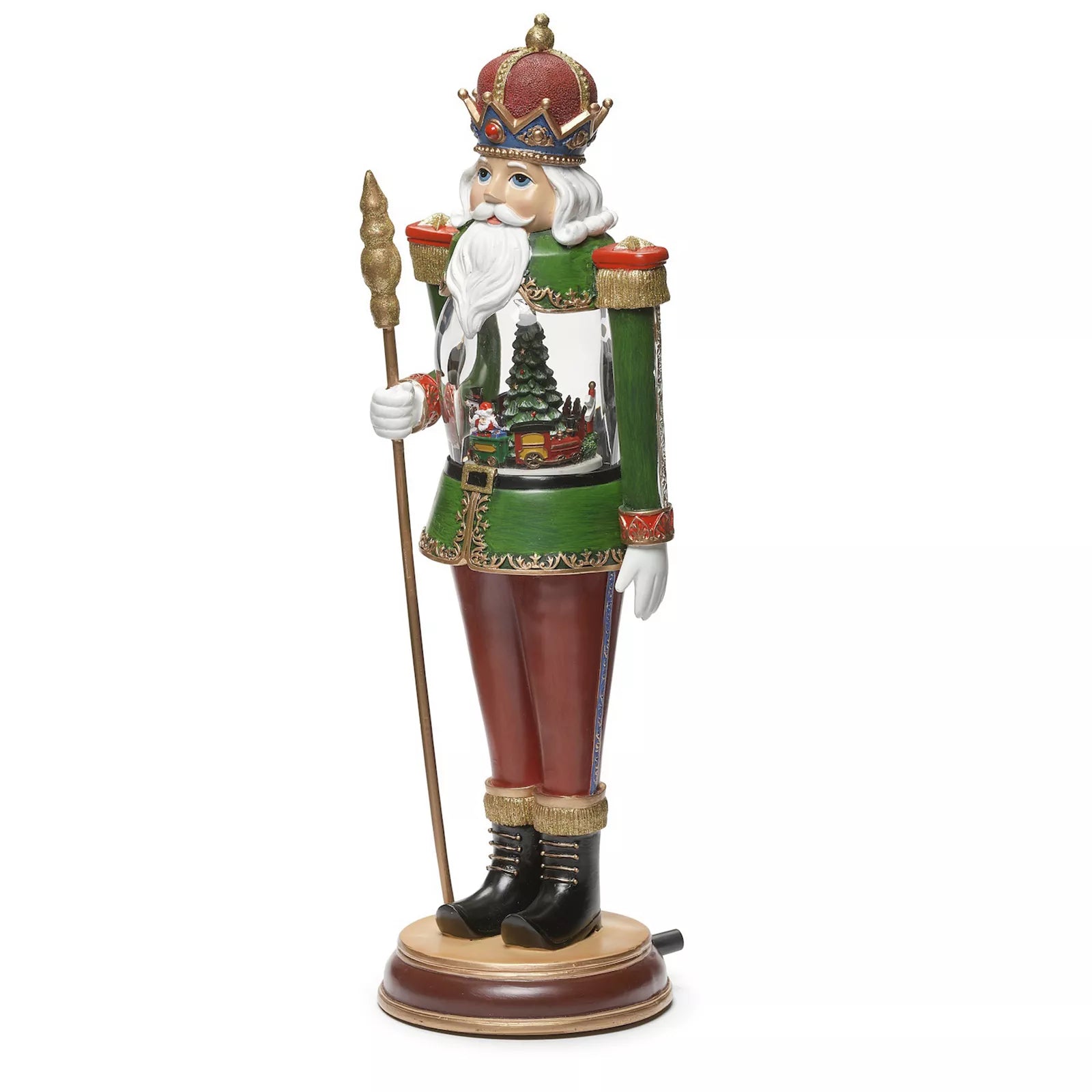 Roman LED Musical Nutcracker With Train