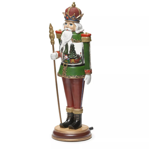 Roman LED Musical Nutcracker With Train