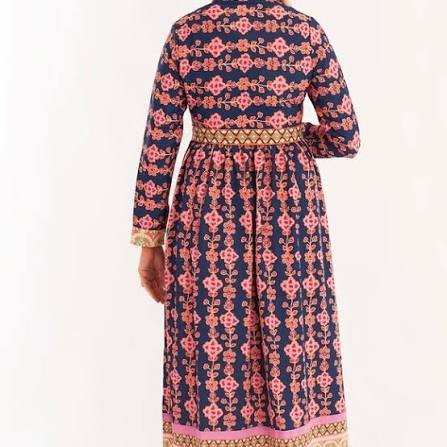 Lane Dress | Serendipity Blue Multi