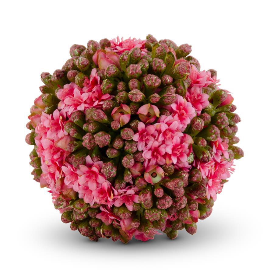 4"  Pink Kalanchoe Ball