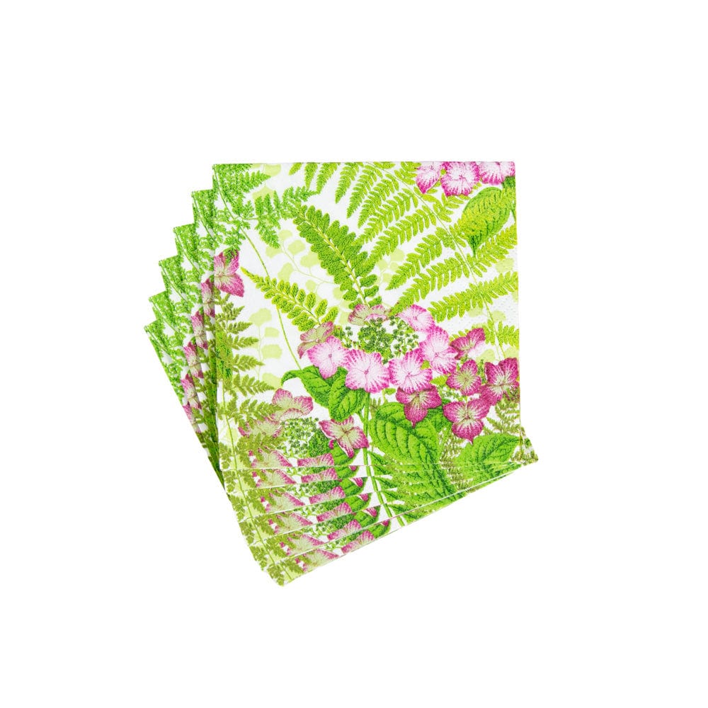Fern Garden Paper Cocktail Napkins