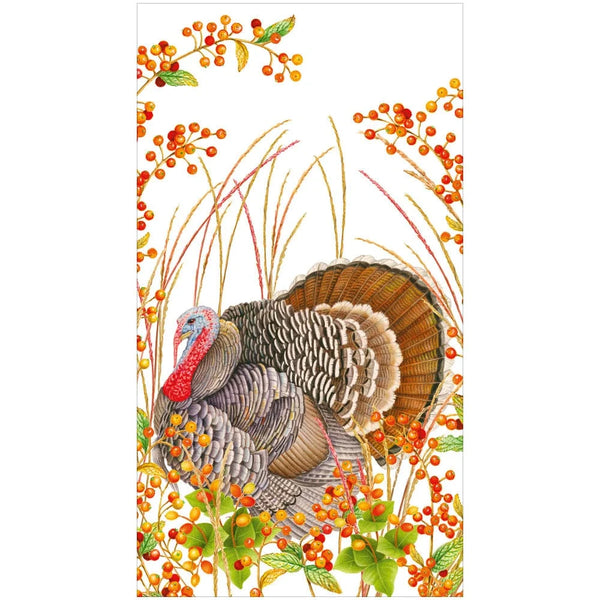 Turkey and Berries Guest Towels