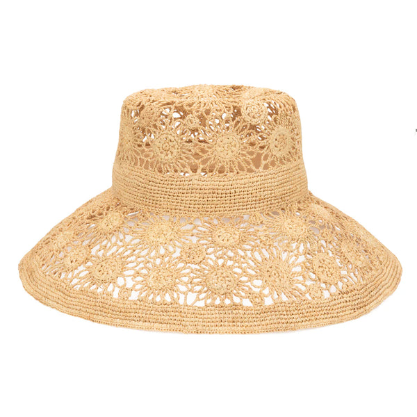 Coast - Crochet Raffia Straw Bucket Hat
