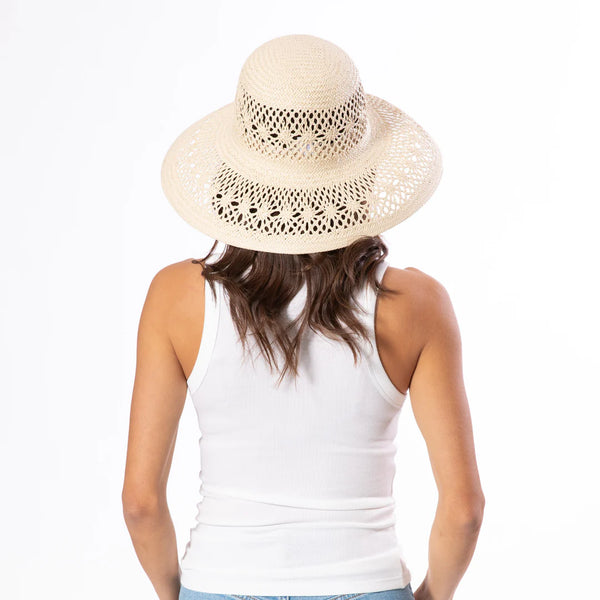 Sandy - Woven Round Crown Hat