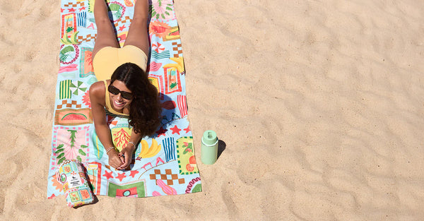 Quick Dry Beach Towel | Wish You Were Here
