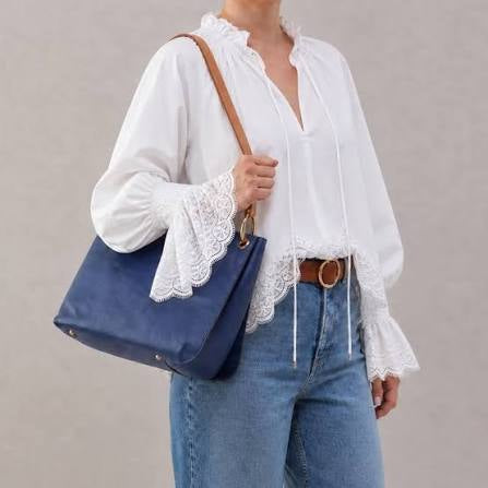 Rayna Shoulder Bag | Navy Horizon