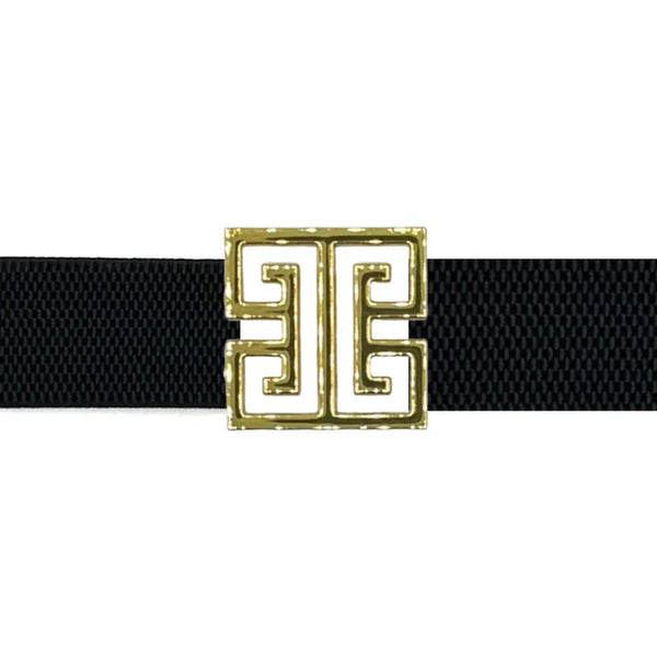 Square Greek Key Belt Buckle