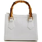 Jelly Tote with Bamboo Handles