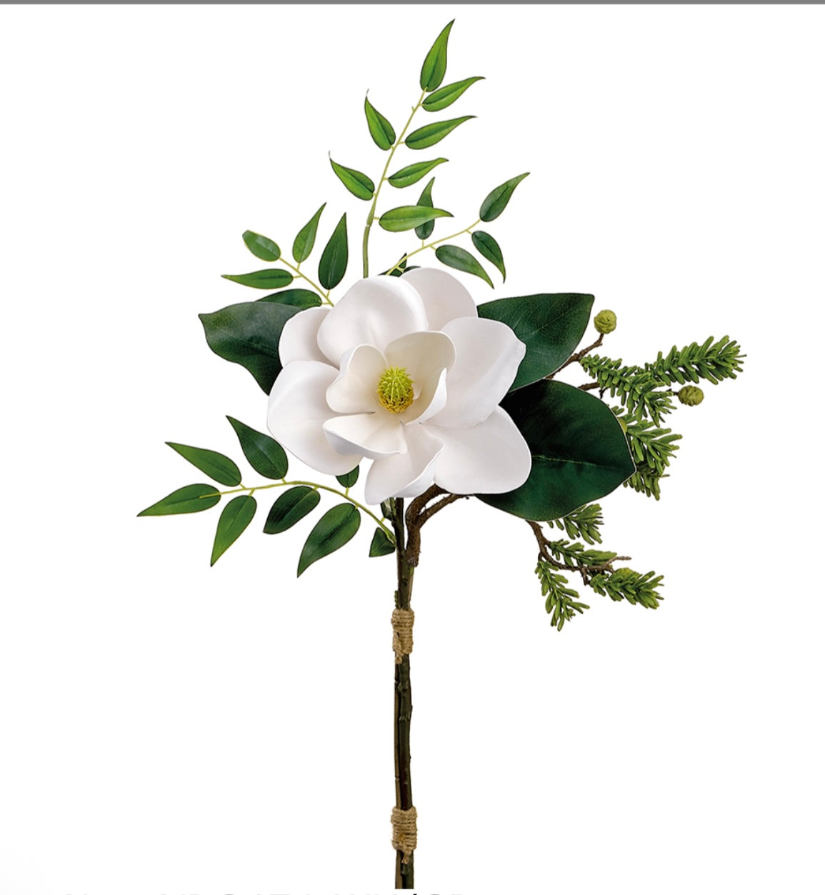 20" Magnolia/Pine Bundle with Greenery