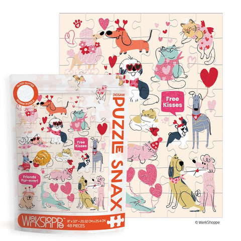 Friends Fur-Ever 48 Piece Puzzle