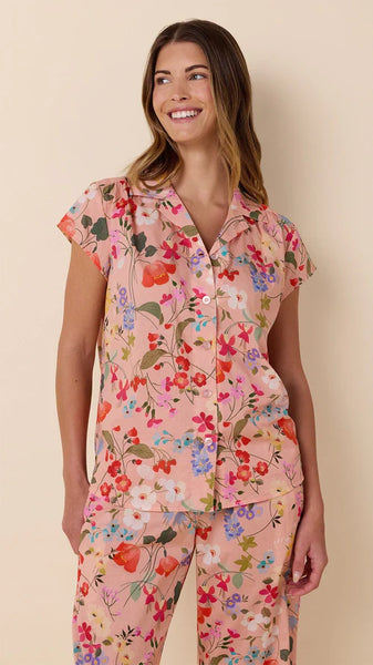 Strawberry Fields Voile Capri Set