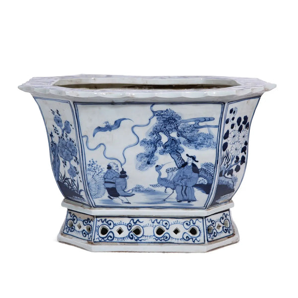 Handmade Foot Bath Planter Immortal Figures