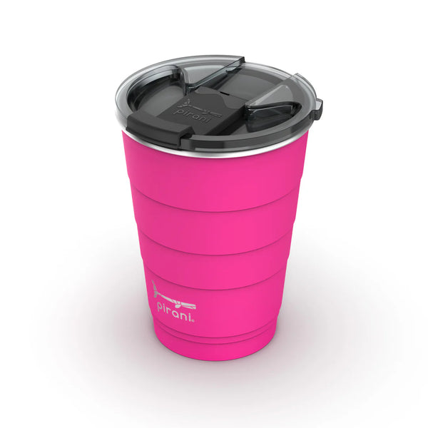 16oz (2.0) Insulated Stackable Tumbler | Dragon Fruit Fuchsia