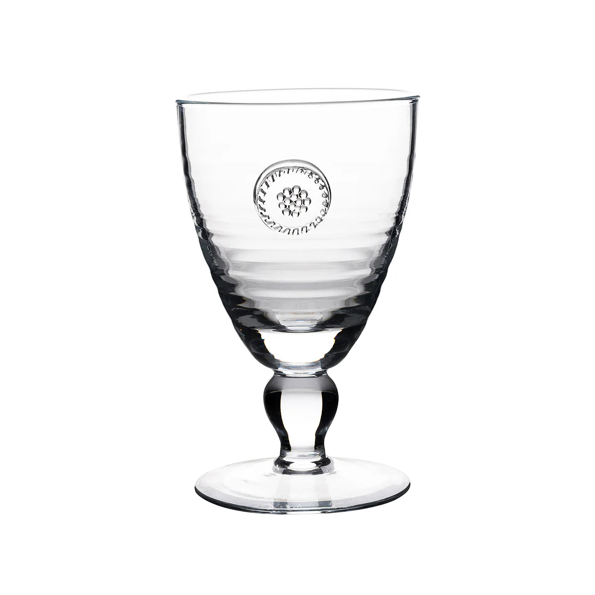 Berry & Thread Footed Goblet