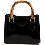 Jelly Tote with Bamboo Handles