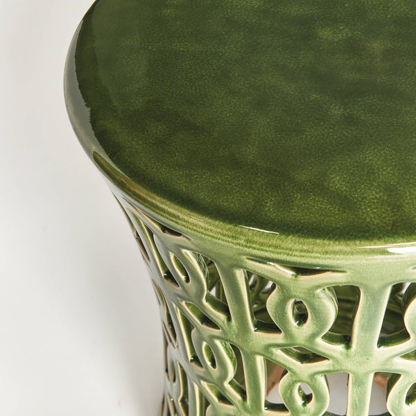 Natalie Side Table, Green