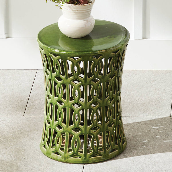 Natalie Side Table, Green