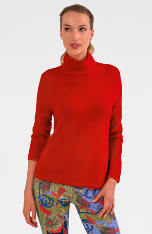 Knit Knit Turtleneck Sweater | Paprika