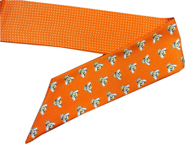 Buzzed Belvedere Scarf | Orange