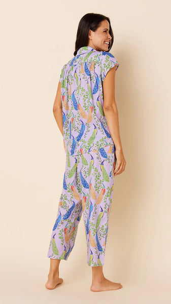 Posh Peacock Luxe Pima Capri Set