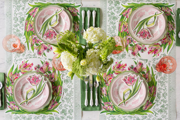 Die-cut Parrot Tulip Placemat