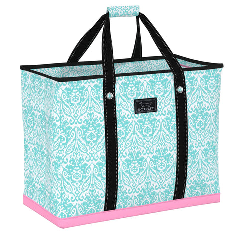 4 Boys Jumbo Zip-Top Tote | Take Me To Turq
