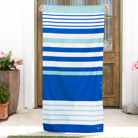 Landry Beach Towel | Lapis/Aruba Blue