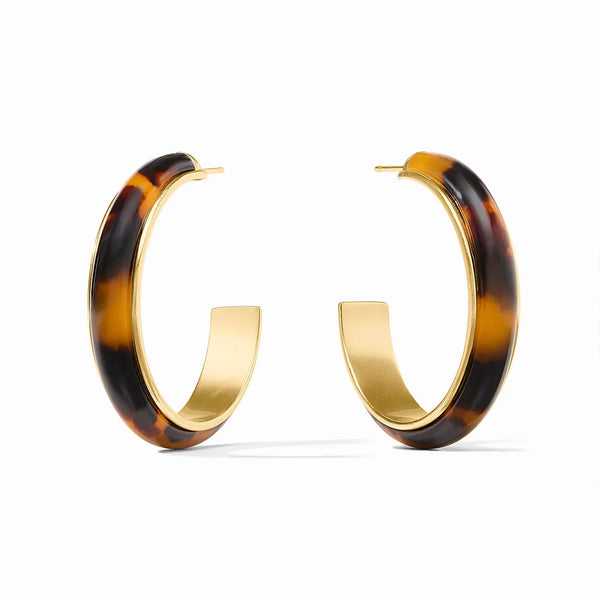 Carnaby Hoop | Tortoiseshell