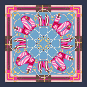 Saddle Up Silk Scarf