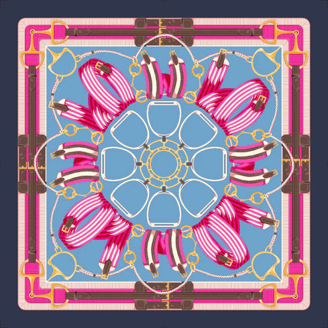 Saddle Up Silk Scarf