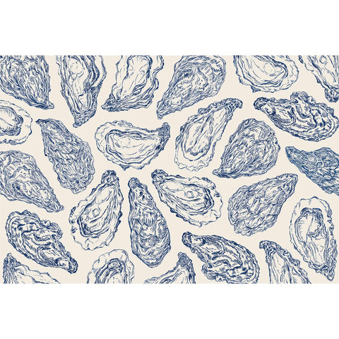 Blue Oyster Reef Placemat Pad