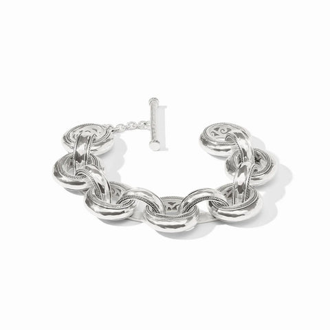 Cannes Demi Link Bracelet | Silver