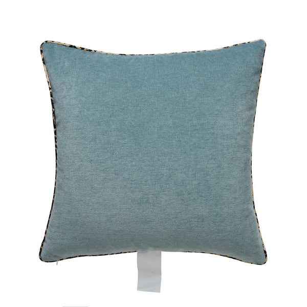 Down Filled Pillow | Maharaja Monkey Blue Gray